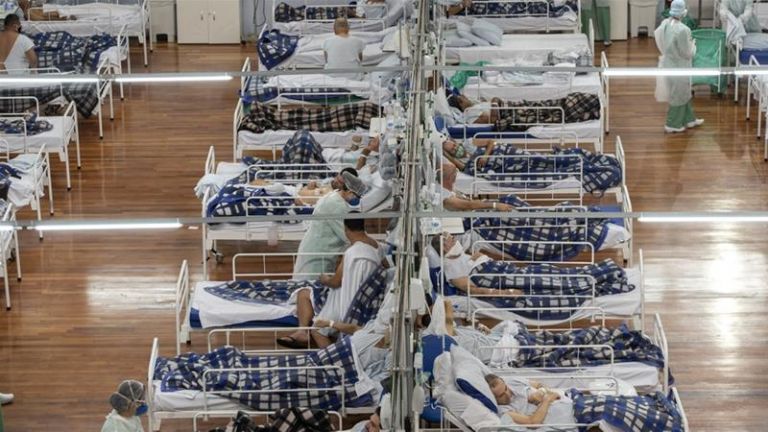 Κοροναϊός : Σε κλοιό θανάτου η Βραζιλία – 1.254 νεκροί σε 24 ώρες και 45.305 κρούσματα