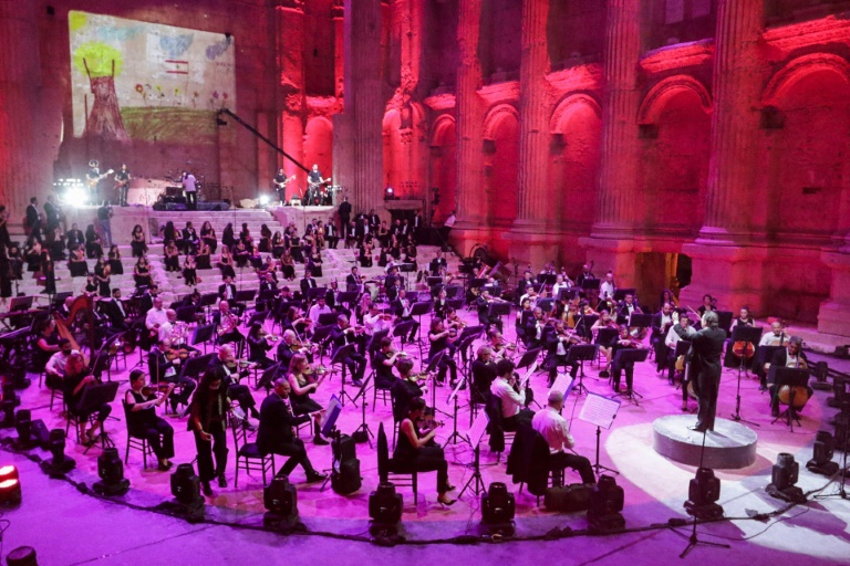 Εντυπωσιακή συναυλία χωρίς κοινό στα ρωμαϊκά ερείπια του Μπααλμπέκ