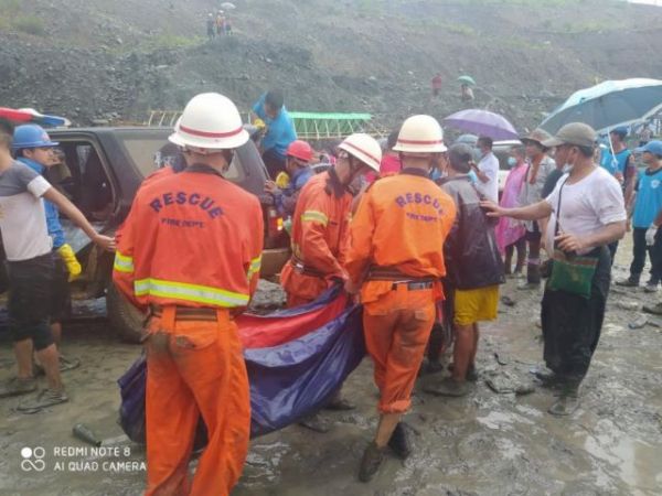 Κατολίσθηση σε ορυχείο στη Μιανμάρ – Πάνω από 160 οι νεκροί