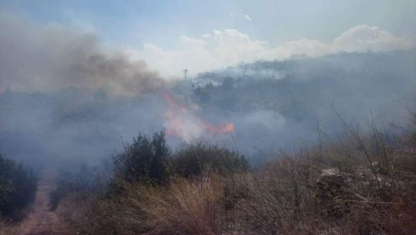 Μεγάλη πυρκαγιά στην Μεγαλόπολη