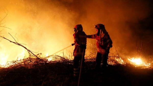 Πορτογαλία : Πυροσβέστης σκοτώθηκε σε τροχαίο κατά την κατάσβεση δασικής πυρκαγιάς