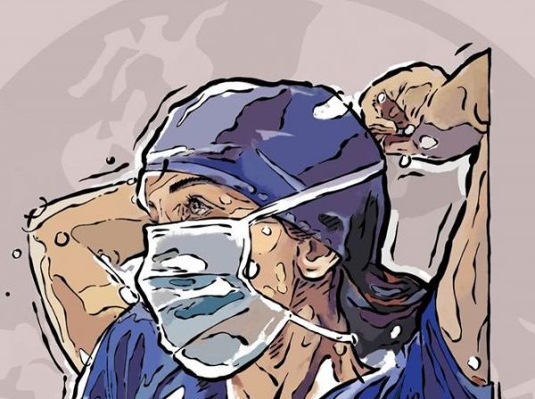 Κοροναϊός: Η συγκλονιστική τοιχογραφία που θα δημιουργηθεί στο ΑΧΕΠΑ- Ως ευχαριστώ στο ιατρικό και νοσηλευτικό προσωπικό