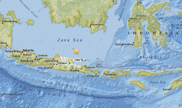 Ισχυρός σεισμός 6,6 Ρίχτερ στα ανοικτά της Ιάβας