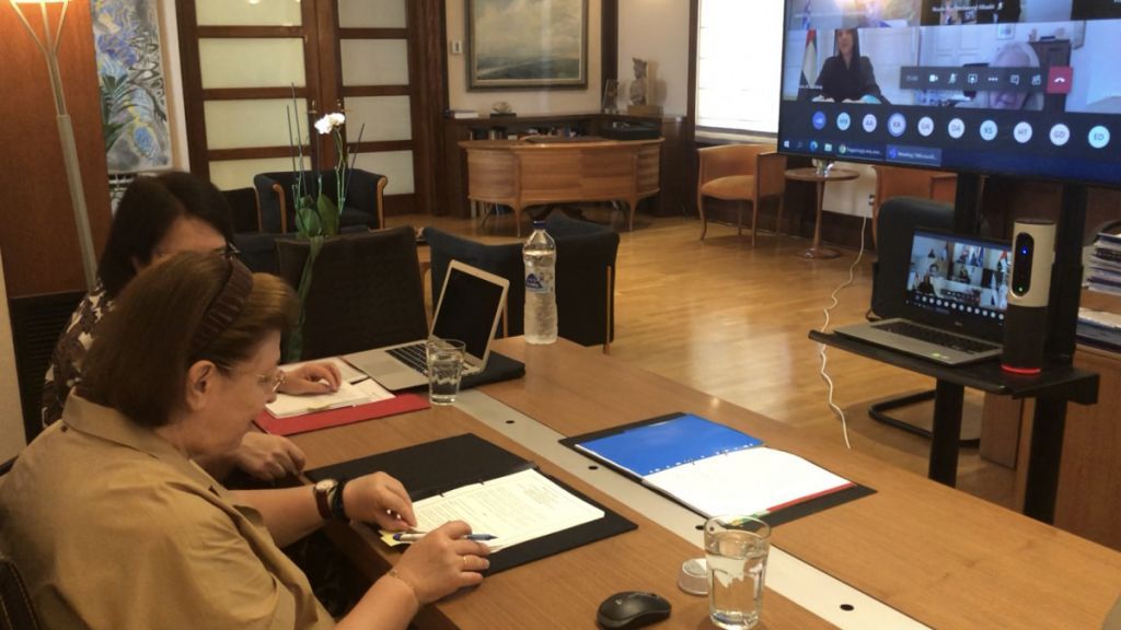 Υπογραφή Μνημονίου Συνεργασίας μεταξύ Ελλάδας και Ηνωμένων Αραβικών Εμιράτων στον Πολιτισμό