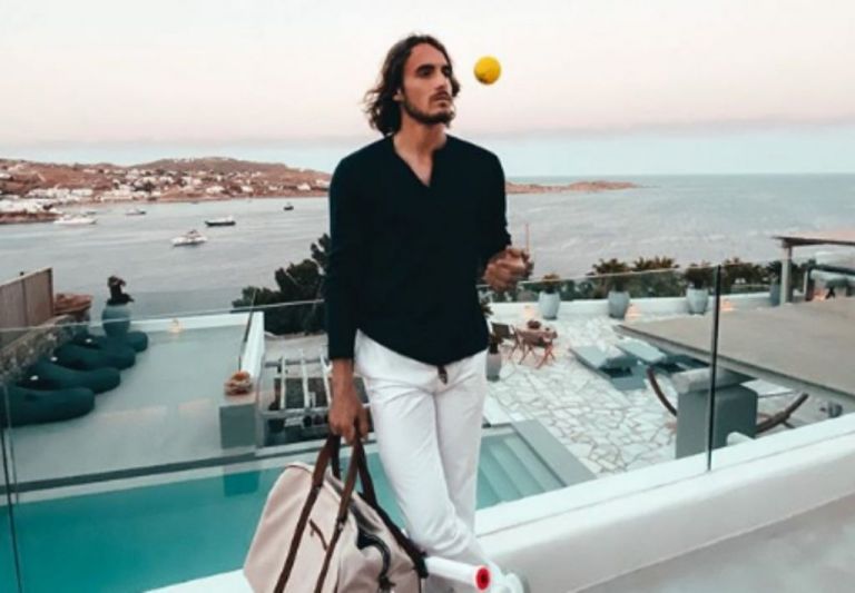 Στέφανος Τσιτσιπάς: Η επική αντίδρασή του στους παπαράτσι της Μυκόνου