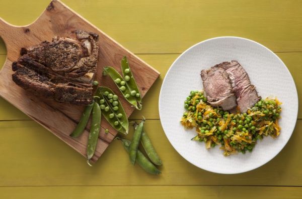 Κόντρα γάλακτος με λεμονάτο αρακά