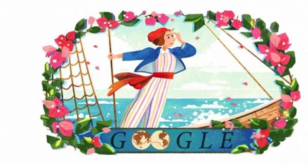 Jeanne Baret : Το Google τιμά με doodle την πρώτη γυναίκα που έκανε τον περίπλου της Γης