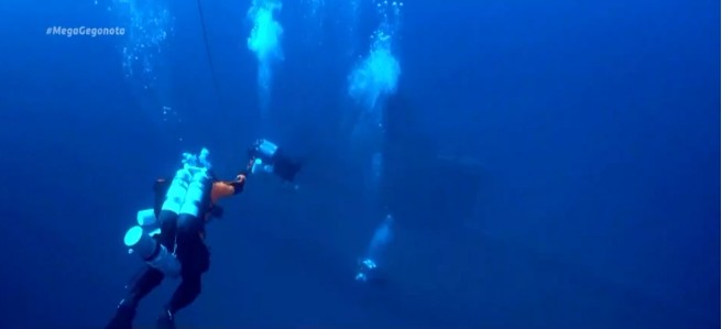 Υποβρύχιες επισκέψεις στο ναυάγιο του «Περσέα»