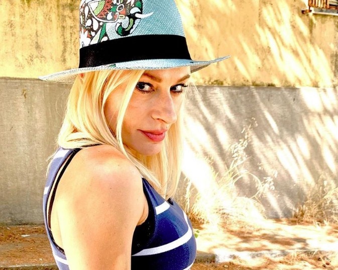 Ζέτα Δούκα : Ειδυλλιακές διακοπές στην Κρήτη