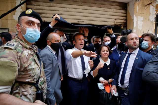 Οργή μετά το σοκ στη Βηρυτό: Ζητούσαν από τον Μακρόν να διώξει την κυβέρνηση