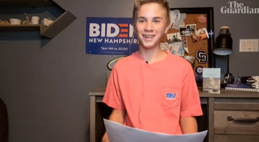 «Χωρίς τον Τζο Μπάιντεν δεν θα σας μιλούσα σήμερα» – Η συγκινητική ομιλία 13χρονου με τραυλισμό