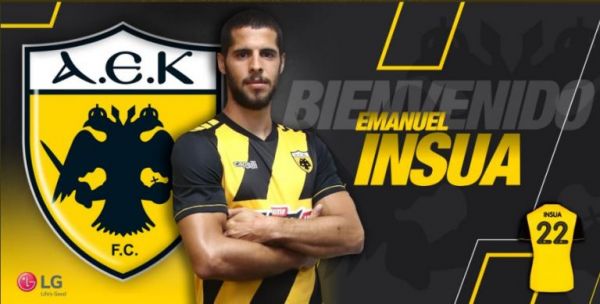 Επίσημο : Παίκτης της ΑΕΚ ο Ινσούα [Εικόνα]