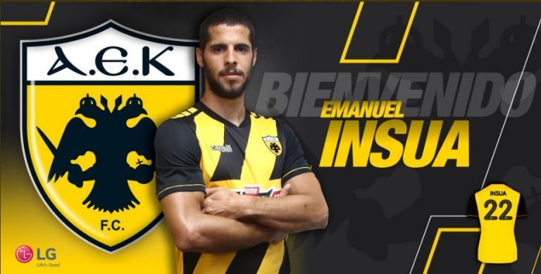 Επίσημο : Παίκτης της ΑΕΚ ο Ινσούα [Εικόνα]