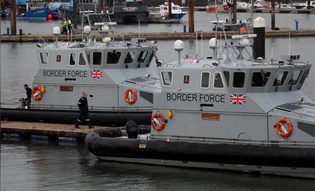 UK armed forces are asked to help deal with migrant boats crossing Channel