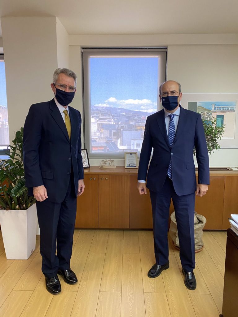 Χατζηδάκης : Έχει διευρυνθεί η παρουσία των ΗΠΑ στην Ελλάδα, ιδιαίτερα στην ενέργεια