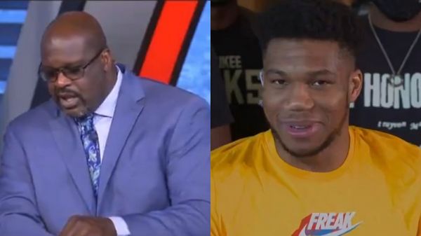 Ξεκαρδιστικό στιγμιότυπο: Τα «ελληνικά» του Σακίλ Ο’Νιλ μπέρδεψαν τον Γιάννη Αντετοκούνμπο