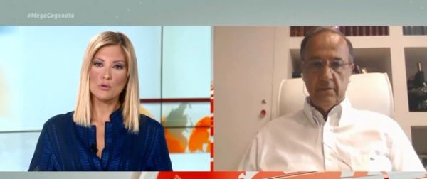 Γαργαλιάνος στο MEGA : Πιθανότερο να αντιδράσουν στις μάσκες τα παιδιά του Λυκείου, παρά του Δημοτικού