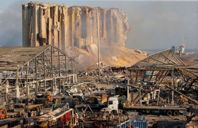 Βηρυτός : Συγκλονιστικό βίντεο δείχνει το μέγεθος της καταστροφής από ψηλά