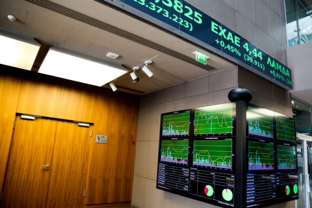 Χρηματιστήριο Αθηνών : Μια ανάσα από τις 640 μονάδες με άνοδο 1,47%