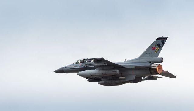 Κλιμακώνουν την ένταση οι Τούρκοι - F16 πέταξαν πάνω από τους Ανθρωποφάγους