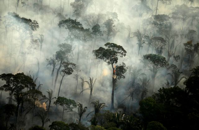 Βραζιλία:  6.803 δασικές πυρκαγιές στην Αμαζονία τον Ιούλιο