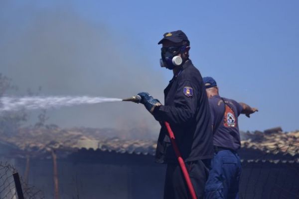 Πυρκαγιά σε δασική έκταση στο Ναύπλιο