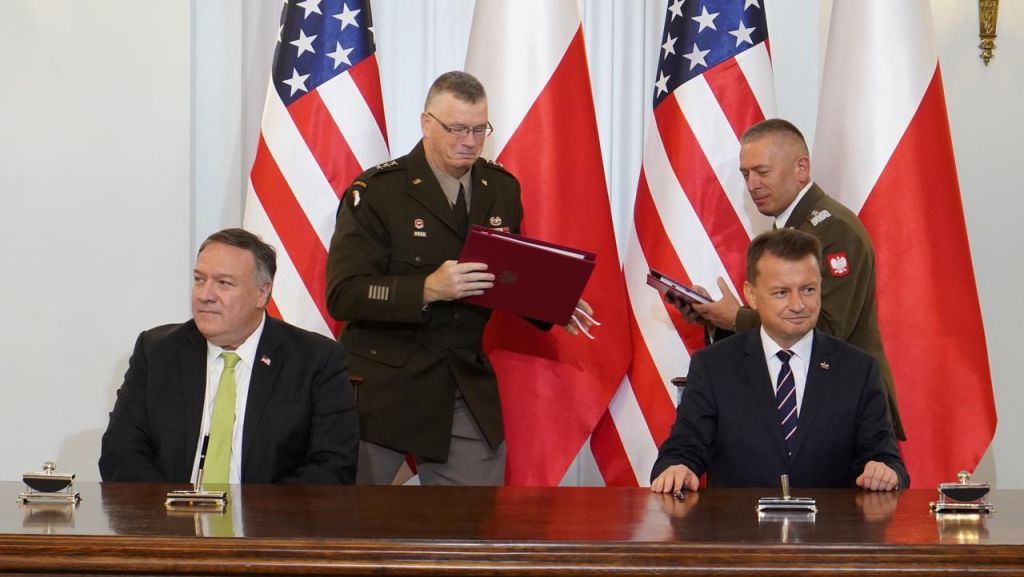 Βαρσοβία : ΗΠΑ και Πολωνία υπέγραψαν τη Συμφωνία Ενισχυμένης Αμυντικής Συνεργασίας