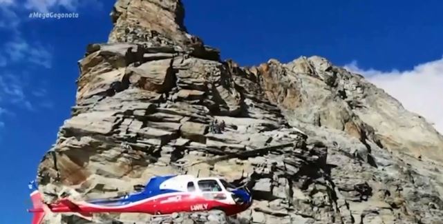 Δραματική διάσωση 20 ορειβατών στις Άλπεις