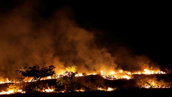 Βραζιλία : Φλέγεται πάλι ο Αμαζόνιος – Ρεκόρ πυρκαγιών στο Παντανάλ