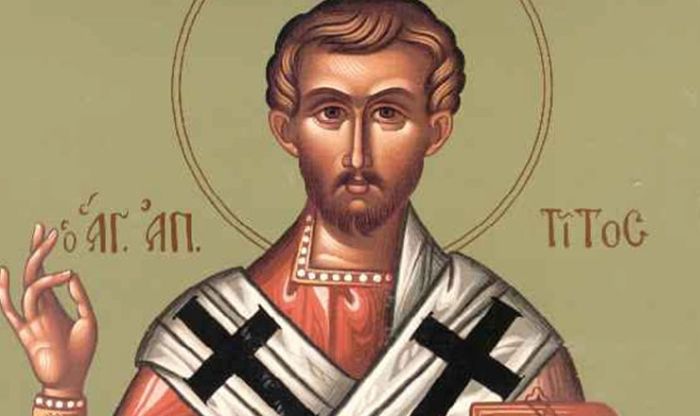 25 Αυγούστου : Η εορτή του Αγίου Τίτου του Αποστόλου