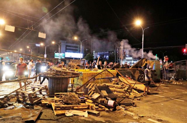 Εκρυθμη η κατάσταση στη Λευκορωσία : Σκοτώθηκε διαδηλωτής από εκρηκτικό μηχανισμό