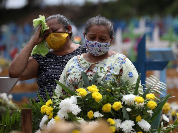 Βραζιλία : Αλλοι 703 νεκροί και 22.048 κρούσματα το τελευταίο 24ωρο