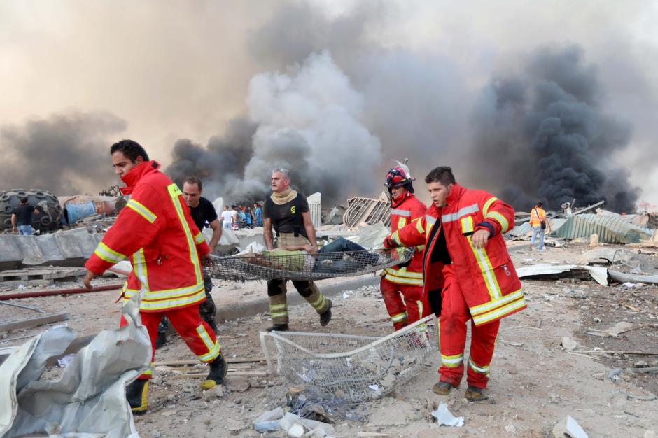 Εκρήξεις στη Βηρυτό : Μέλη του βρετανικού διπλωματικού προσωπικού ανάμεσα στους τραυματίες