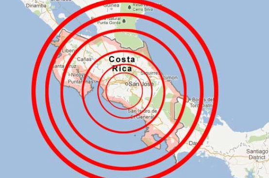 Ισχυρός σεισμός 6 Ρίχτερ ταρακούνησε την Κόστα Ρίκα
