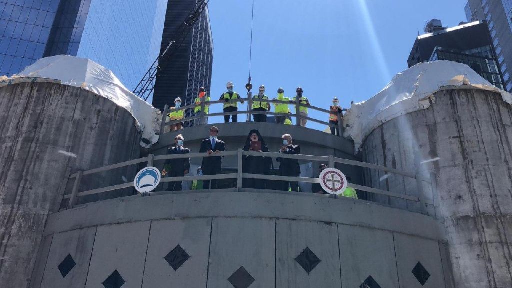 Νέα Υόρκη : Επανέναρξη των εργασιών ανοικοδόμησης του Αγίου Νικολάου