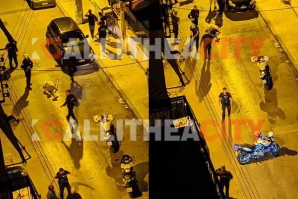 Εικόνες σοκ από την Καλλιθέα: Την κυνηγούσε με το τσεκούρι επειδή του ζήτησε διαζύγιο