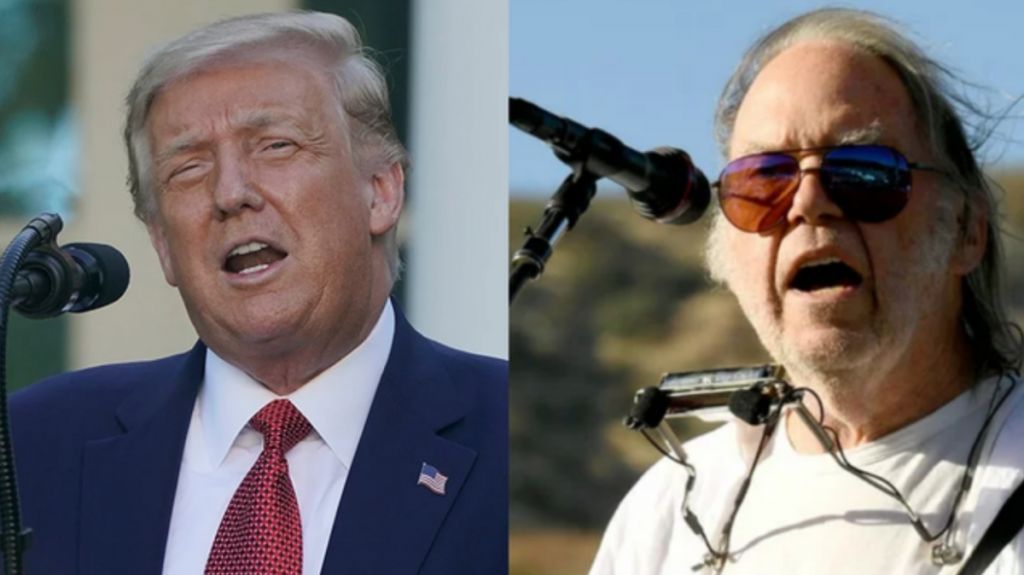 Νιλ Γιανγκ: Κατέθεσε μήνυση εναντίον του Ντόναλντ Τραμπ