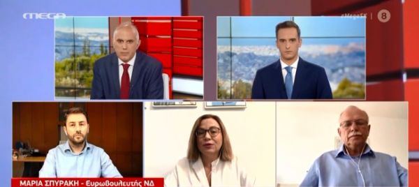 Κλιμακώνεται η ένταση στα ελληνοτουρκικά: Σπυράκη, Παπαδημούλης, Ανδρουλάκης στο MEGA