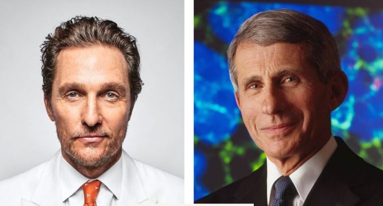 Μάθιου ΜακΚόναχι: Η viral «ανάκριση» στον Δρ. Φαούτσι για τον κοροναϊό