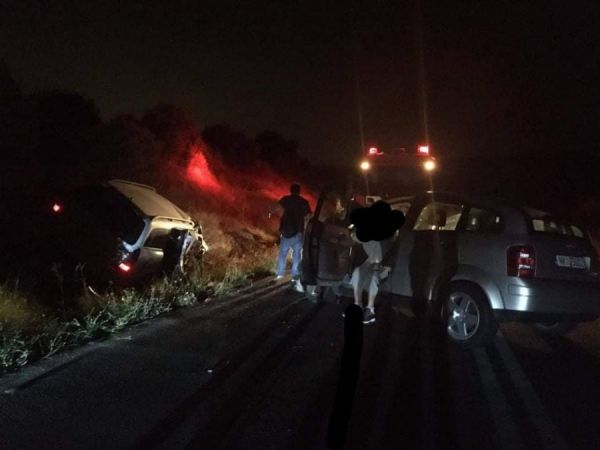 Θεσσαλονίκη : Τρεις τραυματίες σε τροχαίο έξω από τον Λαγκαδά (εικόνες)