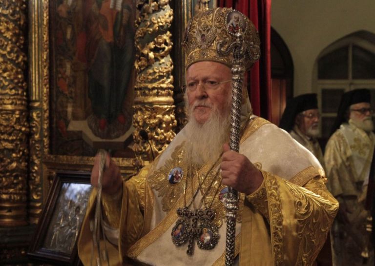 Βαρθολομαίος : Δεν μεταδίδεται ο κοροναϊός με τη μετάληψη