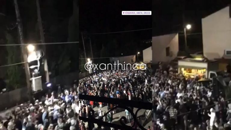 Δεν λένε να συμμορφωθούν: Γλέντια και χοροί στην Ξάνθη