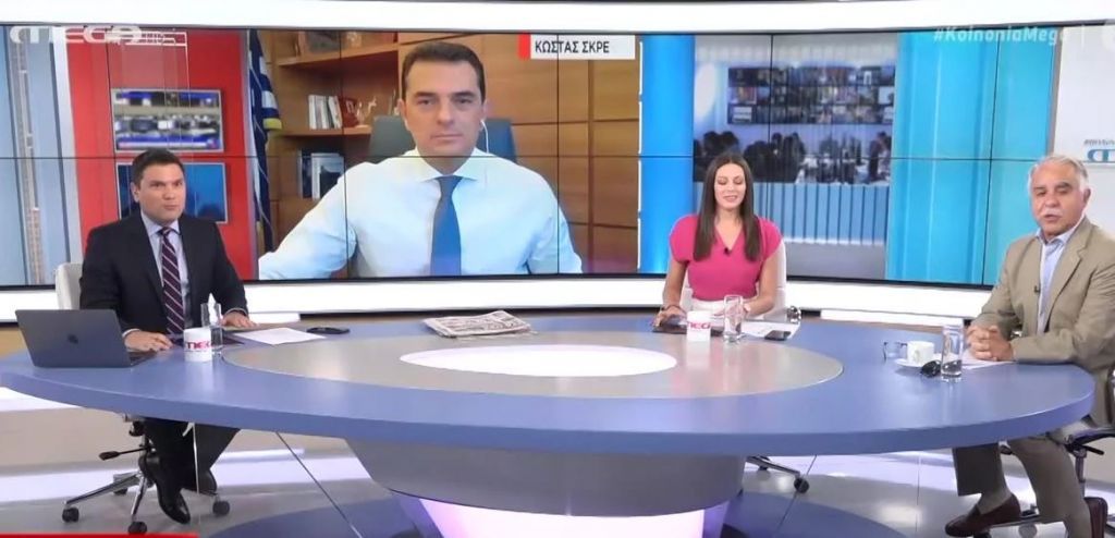 Ελληνοτουρκικά: Eπιδιώξεις και πολιτικές – Σκρέκας και Μπαλάφας στο MEGA