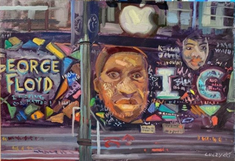 Ένα «Τείχος από Καλλιτέχνες» σταματάει την αστυνομική βία