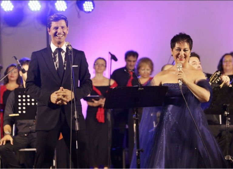 Σόνια Θεοδωρίδου και Σάκης Ρουβά μαζί στο Ηρώδειο