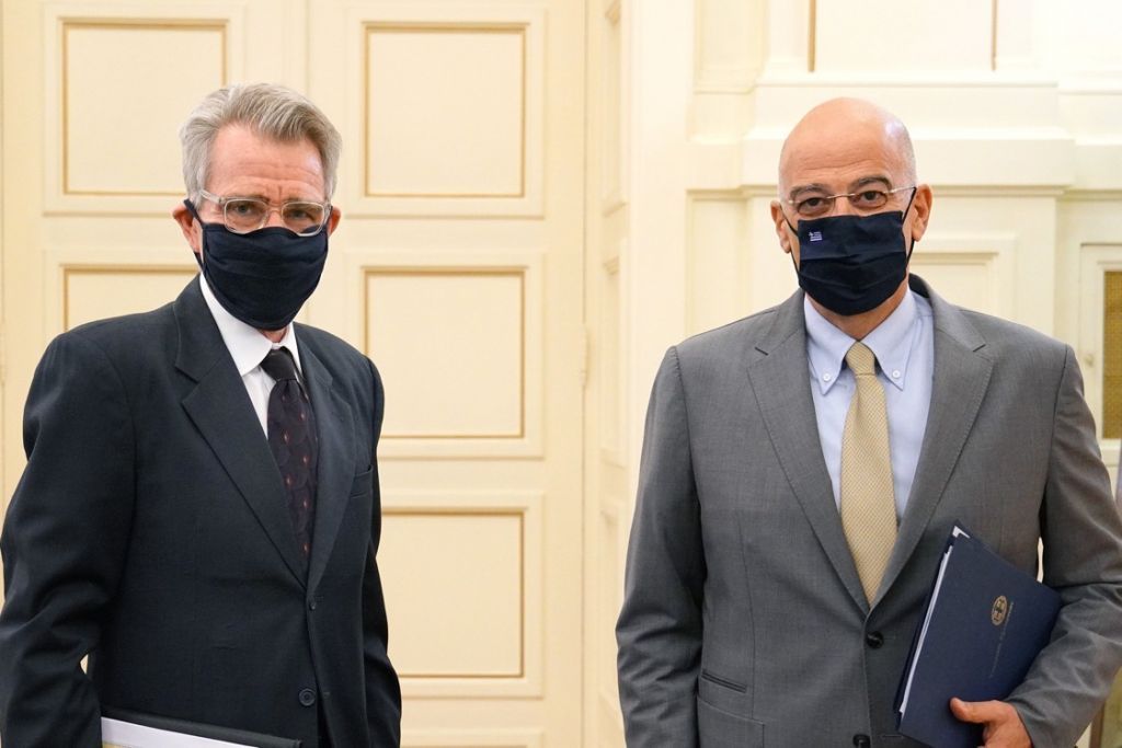 Συνάντηση Δένδια – Πάιατ : Το μήνυμα του πρέσβη των ΗΠΑ για διάλογο με την Τουρκία