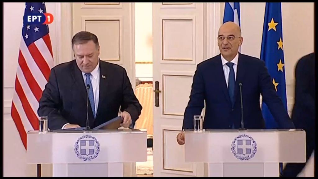 Έκτακτη συνάντηση Δένδια – Πομπέο στη Βιέννη για την τουρκική παραβατικότητα