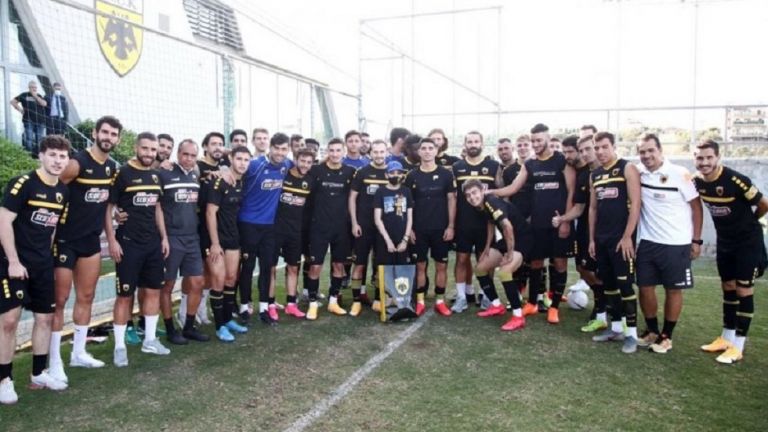 ΑΕΚ: Η έκπληξη στον μικρό Γιάννη στα Σπάτα