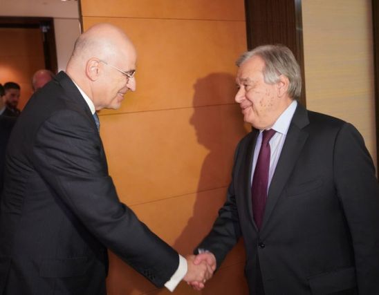 Επιστολή Μητσοτάκη στο ΓΓ του ΟΗΕ για την Τουρκία – Την παρέδωσε ο Δένδιας για να μεταβιβαστεί στα μέλη του ΣΑ