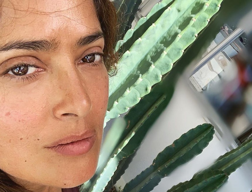 Σάλμα Χάγιεκ : Το τρυφερό throwback από την εγκυμοσύνη της